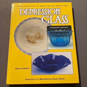 Collector's Encyclopedia of Depression Glass (13th ed) Large‎ Hardcover book